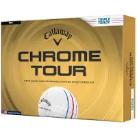 Callaway Golfbälle Chrome Tour Triple Track 2026 - 12er Pack, weiss