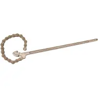 Ks Tools BRONZEplus Kettenrohrzange, leichte Ausführung
