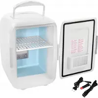 Ruhhy Kühl-/Wärmeschrank 4 L – Weiß – 23,5 x 17,5 x 25 cm