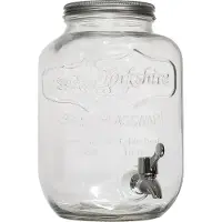 CMP Saveur et Degustation KV7169 FONTAINE GLASGETRÄNK 4l, klar, 15 x 15 x 25,5 cm