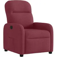 vidaXL Relaxsessel Weinrot Stoff