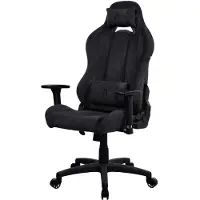 AROZZI Torretta Soft Fabric Gamingstuhl - Reines Schwarz