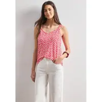 Street One Shirttop Sommertop mit grafischem Muster