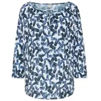 Rabe Bluse in Dunkelblau | Gr.: 48