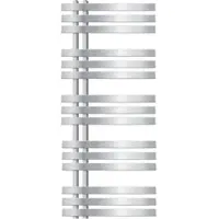 LuxeBath Design Badheizkörper, 500x1200 mm, Chrome, inkl. Montage-Set, ohne Heizstab