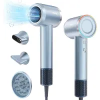 YASHE Mini-Haartrockner HD-809, 1200 W, klappbar, Schwarz
