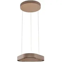 Paul Neuhaus Hängelampe Q-Stretto, dimmbar, bronze / altmessing, für Wohn- / Esszimmer, Metall, Modern
