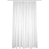 HOMEbasics Fertigstore Uni Feinsable Sablio Weiß ca. 450x175cm