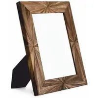 Casa Padrino Luxus Bilderrahmen Braun H. 23 cm - Deko Accessoires