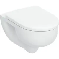 Geberit Renova Set Wand-WC, Tiefspüler, TurboFlush, inklusive WC-Sitz, weiß, 503.062.00.1