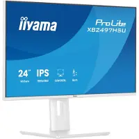 Iiyama ProLite XB2497HSU-W1, 60,5 cm (23.8"), 1920 x 1080 Pixel, Full HD, LED, 4 ms, Weiß