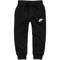Nike Stylische Kinder-Trainingshose Schwarz mit Elastikbund und Taschen