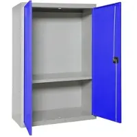 Simon Rack Aktenschrank, Mehrzweckschrank, Stahl-Aufbewahrungsschrank, 1 Ebenen, Doppeltüren, Schloss - Simonlocker