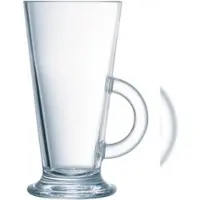 Aro Teeglas / Milkshakeglas mit Griff, Glas, 29 cl, 6 Stück