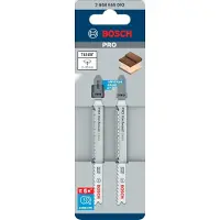 Bosch PRO Hardwood clean T101BF Stichsägeblatt, 100 mm, 2-tlg.