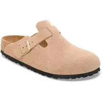 Birkenstock Boston Bs Suede Leather Holzschuhe