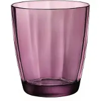 Bormioli Rocco Wasserglas Pulsar Lila 300 ml (6er-Set)