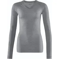 Falke Langarmshirt "Langarmshirt", Kinder, Gr. M, grau, heather (3757), Shirts Langarmshirt