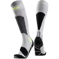 X-socks Ski Discover OTC JR rhino grey/canary (G741) 31-34