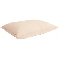 vidaXL Bettwäsche-Set Beige 135 x 200 cm Baumwolle, Kapok, Polyester