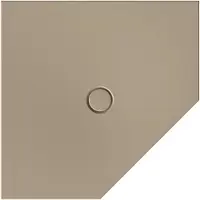 Bette BetteFloor Caro Fünfeck-Duschwanne mit BetteGlasur Plus, 1000x1000mm, 7211-415PLUS, Farbe: Cashmere