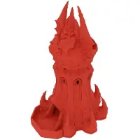 Feldherr Fates End Würfelturm Warlock kirschrot 3D-gedruckt unbemalt