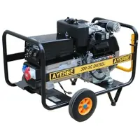 MAESTRO FERRETERO Diesel-Schweißgenerator AY-300 CC mit Lombardini 25LD425 Motor 400 V 230 V 220 A Elektrostart