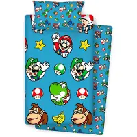 Nintendo Merchandising Super Mario Bros Bettwäschegarnitur 90 Cm