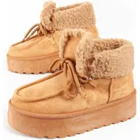 Montevita Stiefelette, Boripellbraun