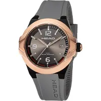 Head Quarzuhr Stockholm 3Hands Edelstahl grau onesize Herren 3 Hands, Datumsanzeige 42 H800604, H800605, H800606, H800607