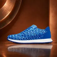 Lureaux Iron Scale Blue Runners - PRE-ORDER (16 Sept.) - - Schöne bunte Schuhe - Einzigartiger Druck - Herren