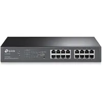 TP-LINK TL-SG1016PE, Managed, L2, Gigabit Ethernet (10/100/1000), Vollduplex, Power over Ethernet (PoE), Rack-Einbau
