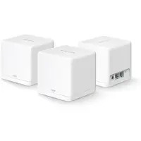 Mercusys Halo H30G(3-pack), Weiß, Intern, Dual-Band (2,4 GHz/5 GHz), Wi-Fi 5 (802.11ac), 802.11a, 802.11b, 802.11g, Wi-Fi 4 (802.11n), Wi-Fi 5 (802.11ac), 400 Mbit/s