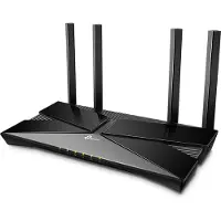 TP-LINK Archer AX1500, Wi-Fi 6 (802.11ax), Dual-Band (2,4 GHz/5 GHz), Ethernet/LAN, Schwarz, Tabletop-Router