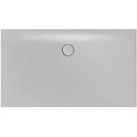 Bette BetteFloor Side Duschwanne mit Minimum-Wannenträger und BetteGlasur Plus, 1400x800mm, 3379-410PLUS,T1, Farbe: Silver