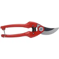 Bahco Stahl Einhändige Gartenschere Mit Gleitschnitt Gestanztem Und Gepresstem Griff Und Geradem Schneidkopf 20 Mm 220 Mm