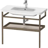 Duravit Handtuchhalter DURASTYLE 440x940mm m Ablage taupe/NB mass