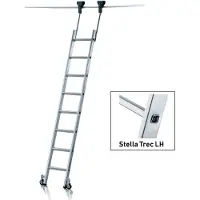 Zarges Regalleiter fahrbar Stella Trec LH mit 14 Sprossen