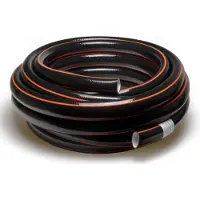 Polix 4 Lagig Gartenschlauch Wasserschlauch 1" 10m CARBON