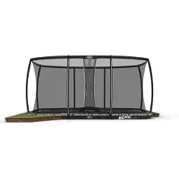Berg Trampolin Rechteckig 500 x 300 cm cm Ultim Pro Bouncer FlatGround + Safety Net DLX XL