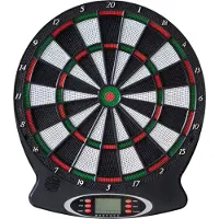 Coppens Elektronisches Dartboard, 18 Spiele, ca. 37,8x43x2 cm, für 1-8 Spielern, ab 14 Jahren