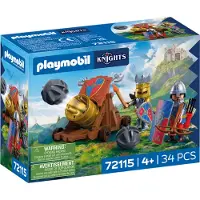 Playmobil Lion Knights Fire Cannon Bauspiel