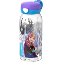 Mepal Campus Trinkflasche mit Klappdeckel 600 ml - Frozen Friends - Anna und Elsa