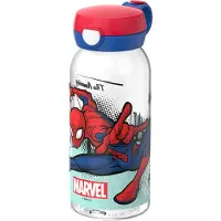 Mepal Campus Trinkflasche mit Klappdeckel 600 ml - Spiderman