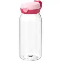 Mepal Trinkflasche "Trinkflasche mit Klappdeckel Campus 600 ml", rosa (cool pink), H:19,5cm, Trinkflaschen, Trinkflasche, Spülmaschinengeeignet