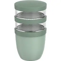 Mepal Ellipse Lunchpot 3-teilig 500 ml + 200 ml + 200 ml – Nordic sage