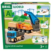BRIO World 36104 Kran & Last Starter-Set