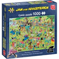 Jumbo Jan van Haasteren - Hunde - Hindernislauf (1000 Teile), 1000 Stück(e), Landschaft, 15 Jahr(e)