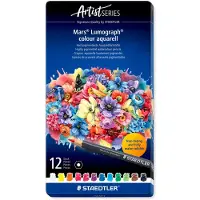 Staedtler Mars Lumograph Aqua 12 Pcs Bleistift