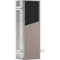 Emco asis plus Toilettenbürstengarnitur - Modul - Unterputzmodell 15,4 x 49,2 cm